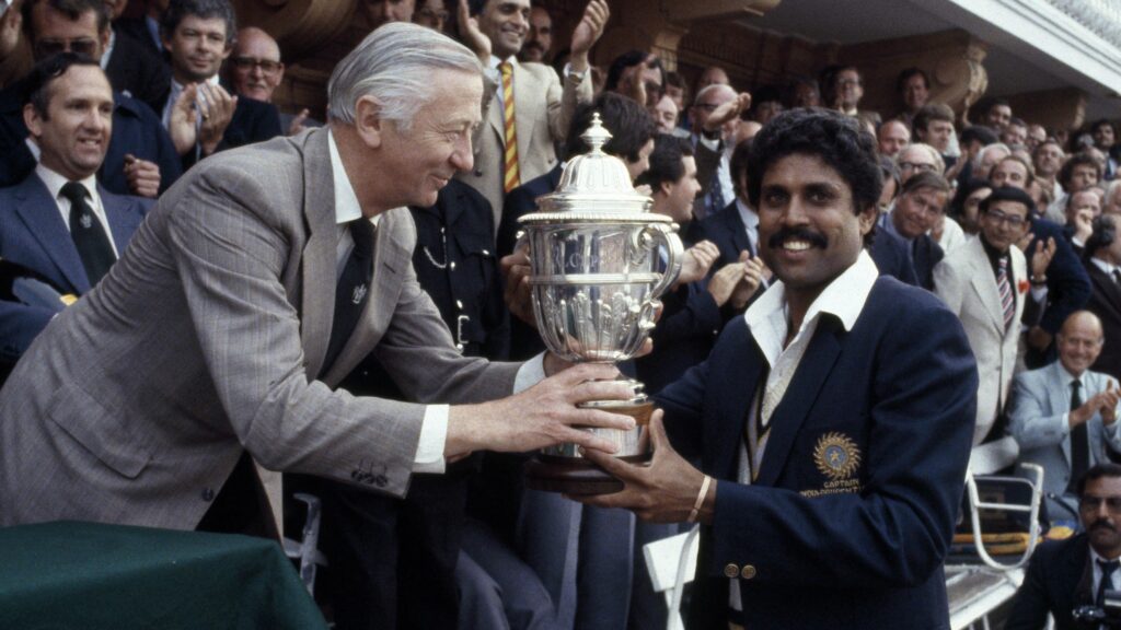1983 cricket world cup, kapil dev, 10 Epic Moments in Indian Sports History That We’ll Never Forget!