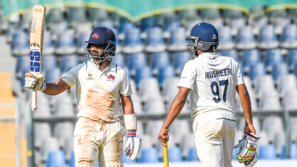 Mumbai Tighten Grip on Ranji Trophy Final: Rahane and Musheer Lead the Charge After Bowling Masterclass