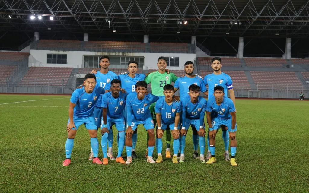 The India U-23s salvaged a 1-1 draw against Malaysia U-23s in their second friendly. The coach used the match to test players. 