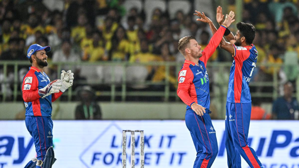 DC vs CSK: Delhi Capitals register their first win of IPL 2024 with a thrilling 20-run victory over Chennai Super Kings! Warner & Pant star with the bat & Khaleel Ahmed shines with the ball. Can CSK bounce back? Read the full match report!

