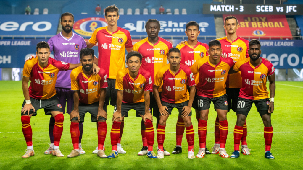 East Bengal FC looks to the future!  Mahitosh Roy and Shyamal Besra, two talented youngsters, are promoted to the ISL squad. 