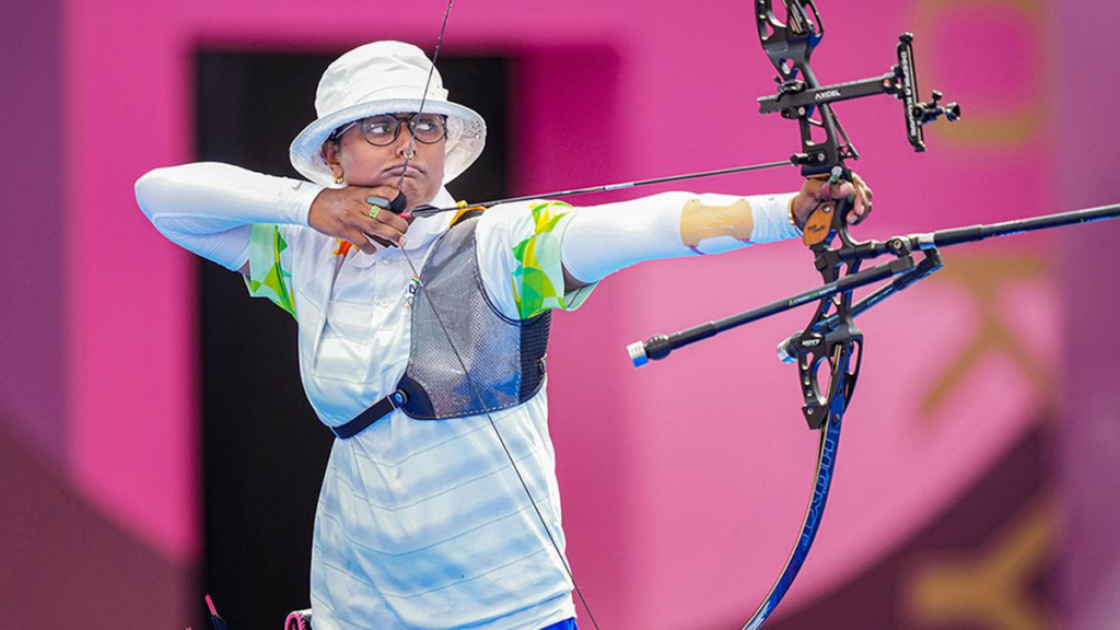 Deepika Kumari has reclaimed her position as India's top archer by securing the top spot in the selection trials for the upcoming World Cup.