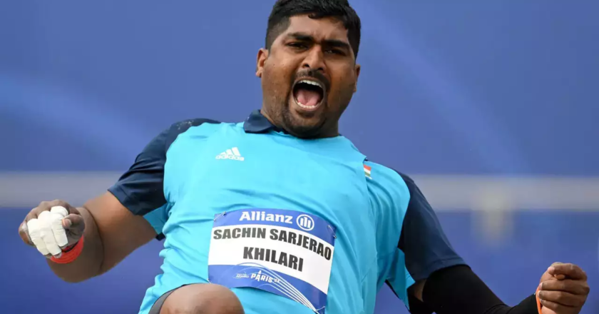Sachin Khilari Sets New Asian Record in Shot Put at World Para Athletics Championships
