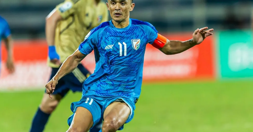 Sunil Chhetri Leads Indian Squad for World Cup Qualifier Against Kuwait