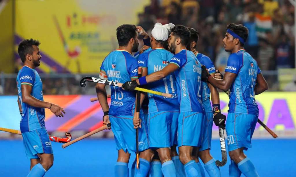 The Indian men's hockey team secures a thrilling 5-4 shootout victory over Argentina in the FIH Pro League.