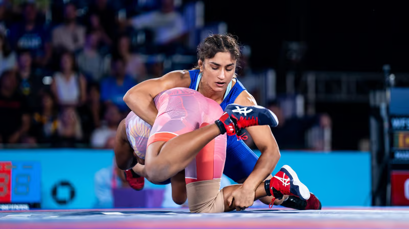 ndian wrestlers like Vinesh Phogat and Anshu Malik secure quotas for the Paris Olympics with no selection trials to be held. 